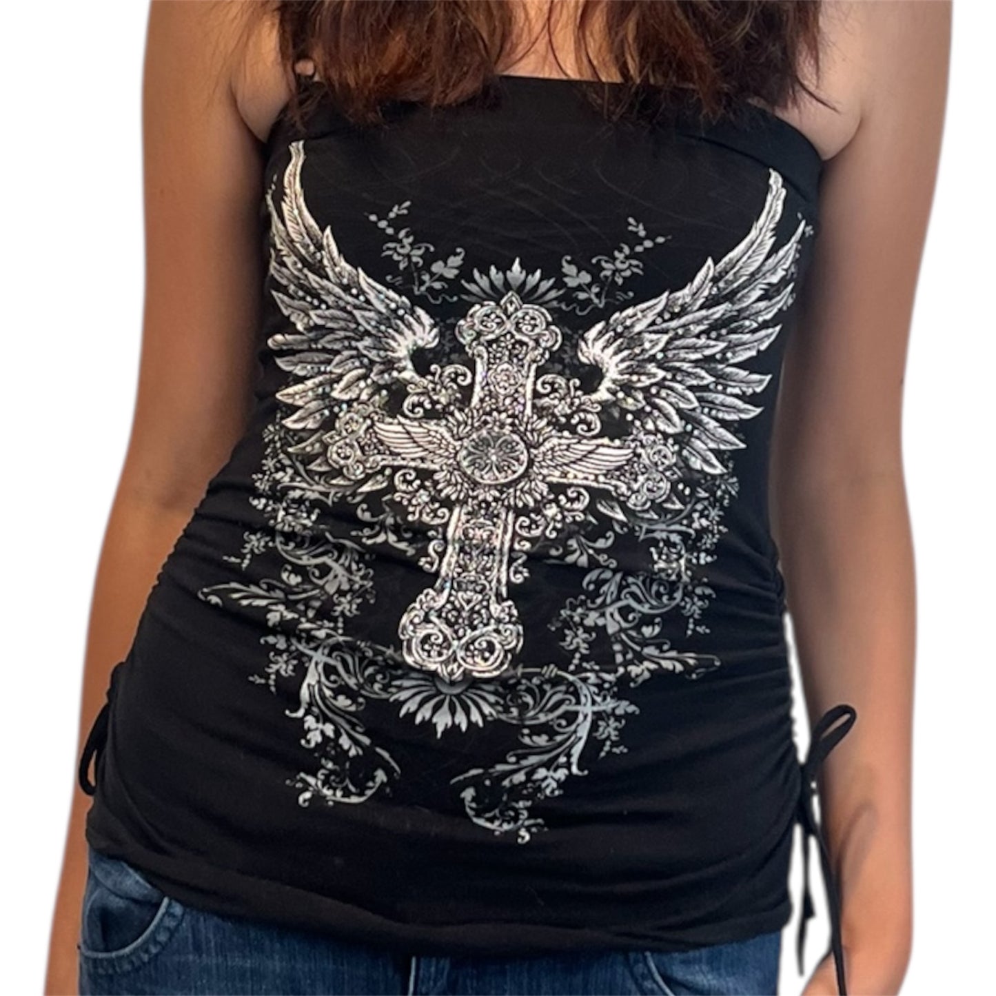 Heaven Rhinestone Tube Top