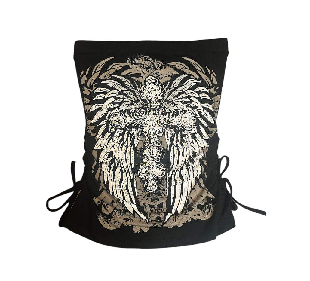 Evelyn Rhinestone Tube Top