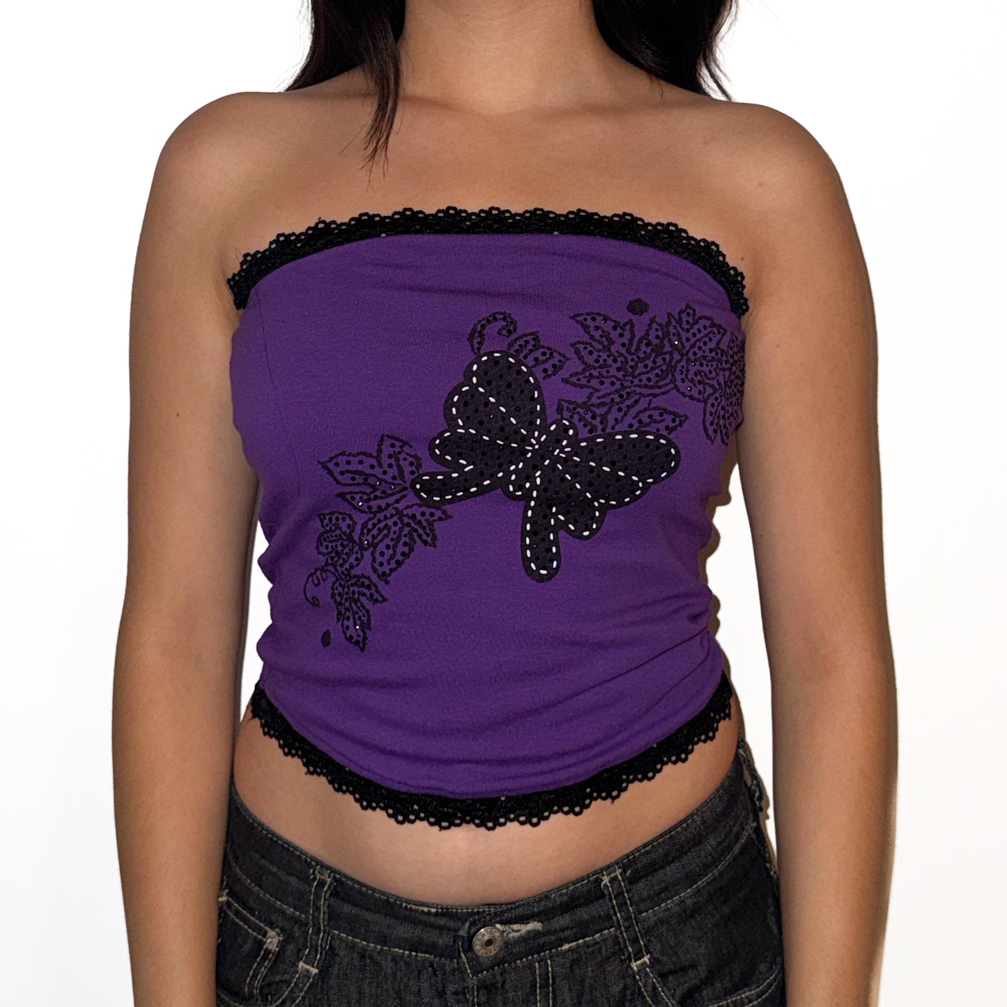 Vanessa Rhinestone Tube Top