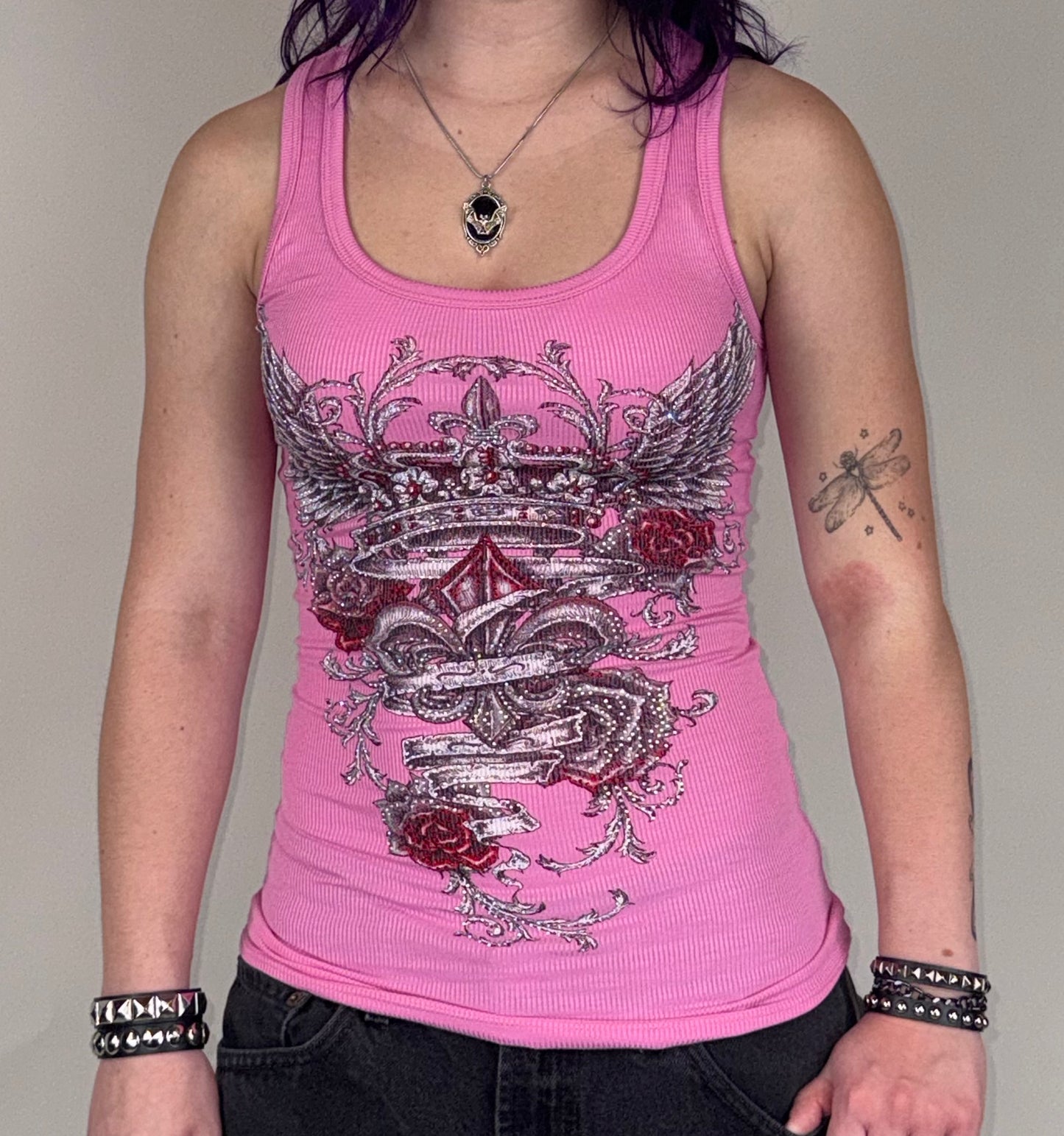 Diana Rib Knit Cotton Tank Top