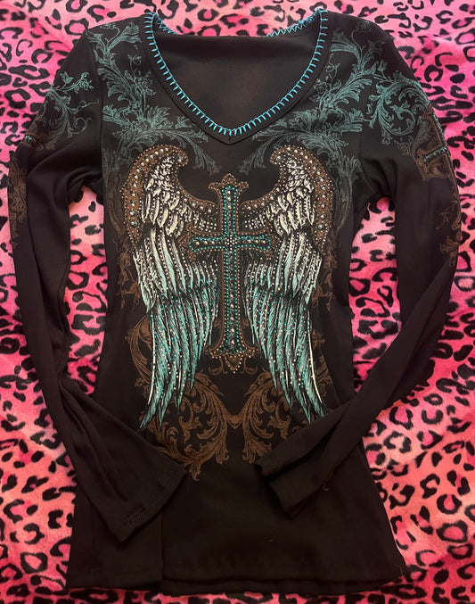 Pretty in Blu Long Sleeve