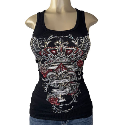 Diana Rib Knit Cotton Tank Top